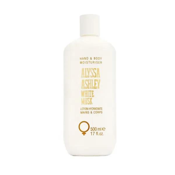 Alyssa Ashley White Musk Lotion Hydratante Mains Et Corps 500ml