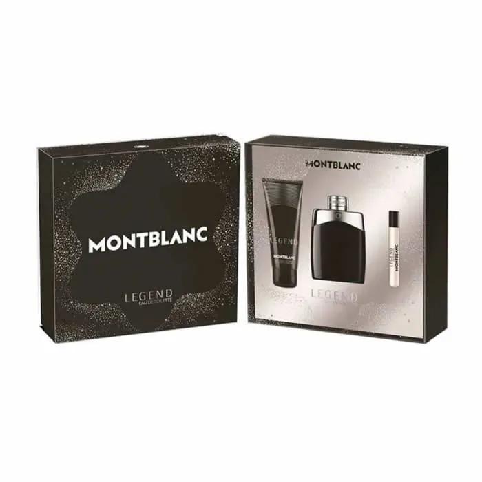 Montblanc Legend Eau De Toilette Vaporisateur 100ml Coffret 3 Produits