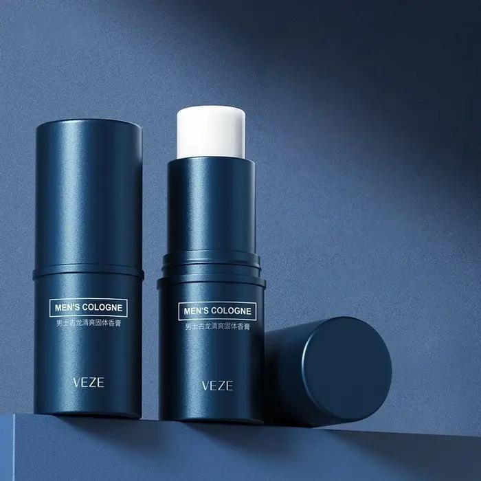 Parfum solide pour homme Fanzhen - Parfum léger et frais, peut être utilisé sur tout le corps, design en bâton portable, pratique pour les voyages