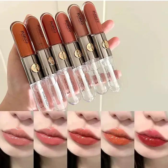 KIKO 2026 – Nouveau Gloss Repulpant Liquide 3D Transparent Effet Miroir – Rouge à Lèvres Nourrissant Brillant