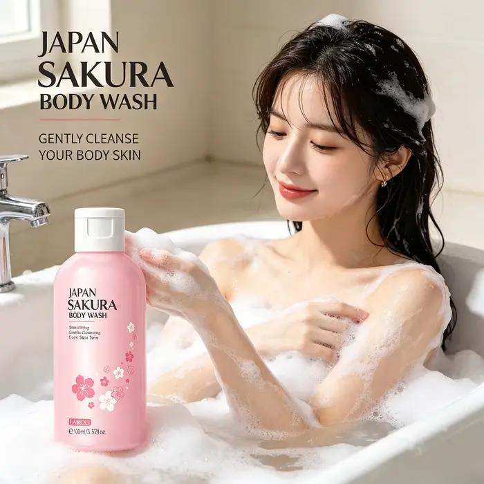 Gel douche LAIKOU Sakura