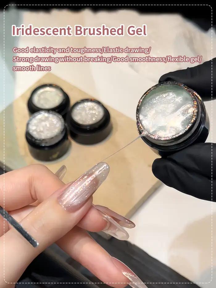 Vernis à ongles Gel à revêtement métallique Super brillant