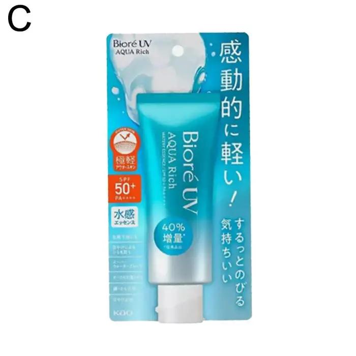 Japon Biore SPF50 + crème solaire coréen visage corps imperméable Anti UV hydratant