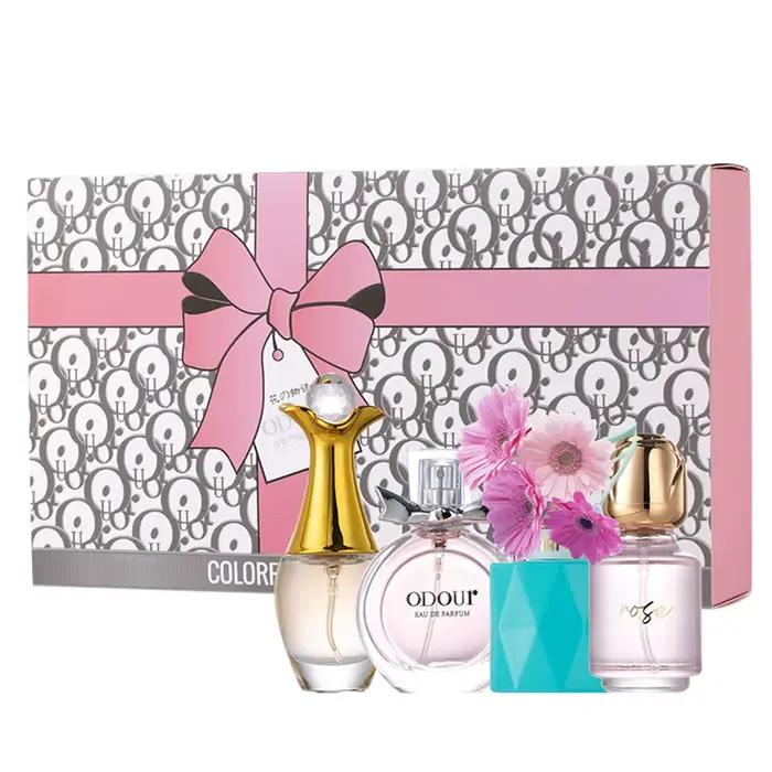 Marque De luxe Parfum Femmes Parfums Dames 100ml Feminino Parfums De Mujer boîte-cadeau 4 pièces ens