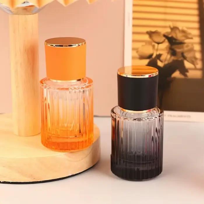 Flacon de parfum 30/50ml, atomiseur en verre, tube en verre coloré, vaporisateur de parfum, sous-embouteillage, flacon vaporisateur hydratant, flacon rechargeable