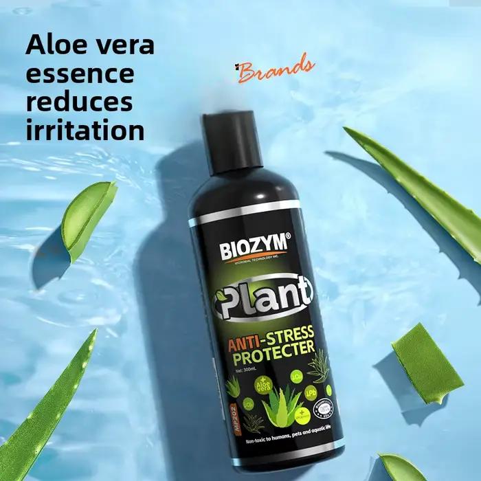 BIOZYM – après-shampooing à l'aloe Vera, détoxificateur d'eau du robinet instantané pour Aquariums (élimine le chlore), sûr pour les poissons, les crevettes et les plantes