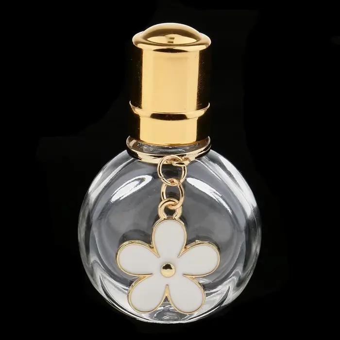 Bouteilles à rouleaux de parfum transparentes