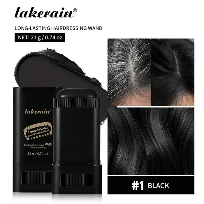 Bâtonnet de coloration capillaire longue durée : Couvre rapidement les cheveux blancs