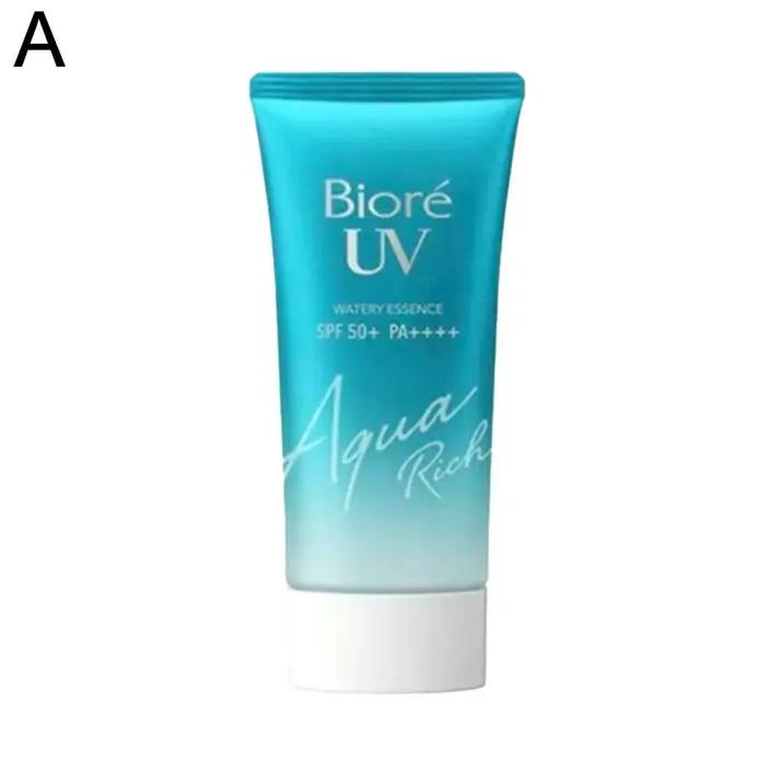 Biore Crème Solaire Isolante Rafraîchissante Non Grasse Corps et Visage Anti-UV Essence Aquatique Ri