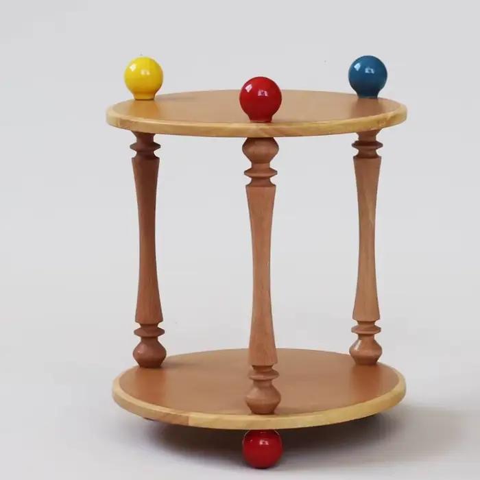 Support de rangement de cosmétiques Double couche de Style français