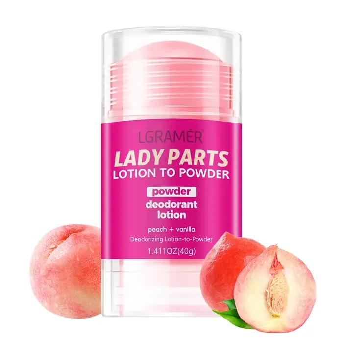 Lotion déodorante pêche vanille pour femmes