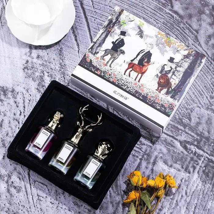 Coffret Cadeau Parfum Naturel Frais Homme Femme – Nouvelle Marque de Parfum Longue Durée pour Elle et Lui – Senteurs Charmantes