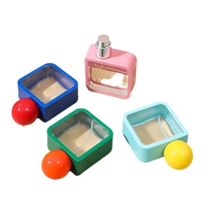 Bouteille de sexuellement AfricSquare en ABS Coloré de 40ml, Vaporisateur, Récipient Cosmétique, Portable, pour Tous les Jours