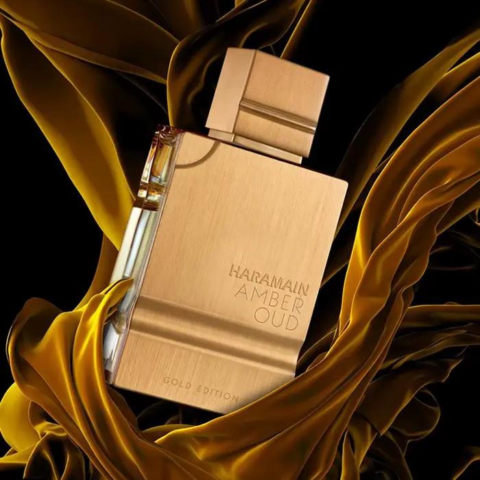 60ml arabe dubaï moyen-orient parfum unisexe Eau De Toilette rubis or bleu édition durable charmant Haramain ambre Oud Spray corporel