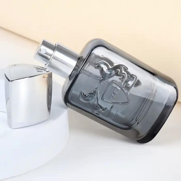 Bouteille de parfum 30ml Portable vide fond épais verre coloré emballage cosmétique échantillon flacons rechargeables