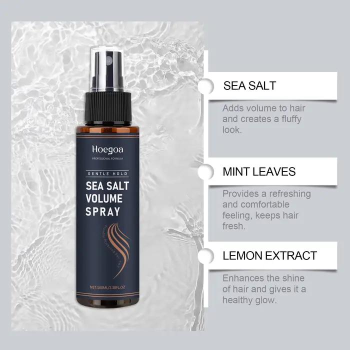 Spray capillaire au sel de mer pour le volume et la texture