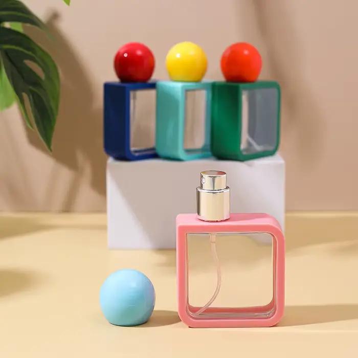 Bouteille de sexuellement AfricSquare en ABS Coloré de 40ml, Vaporisateur, Récipient Cosmétique, Portable, pour Tous les Jours