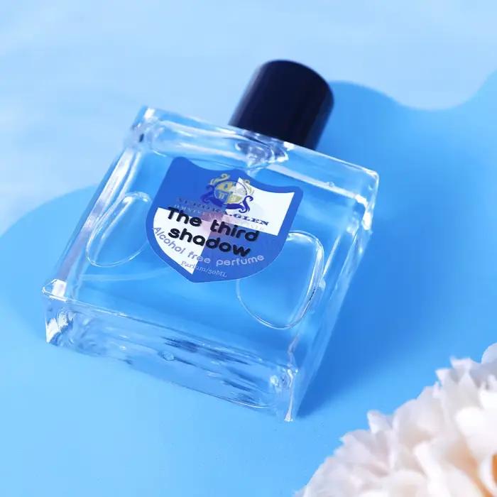 Parfum Phéromone Longue Durée Boisé Frais pour Homme, Cologne Bleue 50ml pour Étudiants, Le Choix du Charme Masculin