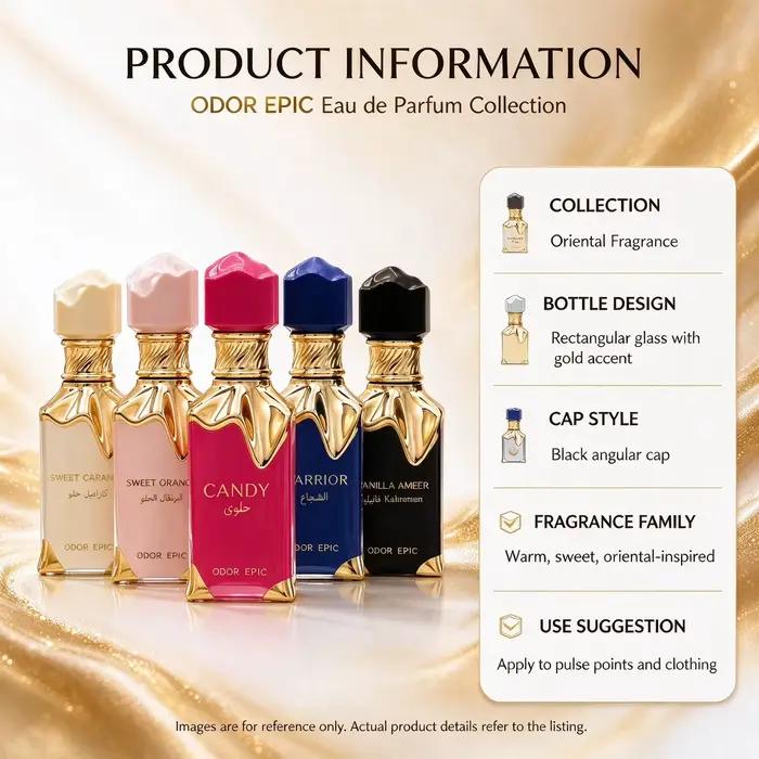 Le parfum le plus vendu pour hommes et femmes, parfum léger et longue tenue, senteur de muffin crémeux, 30 ml.