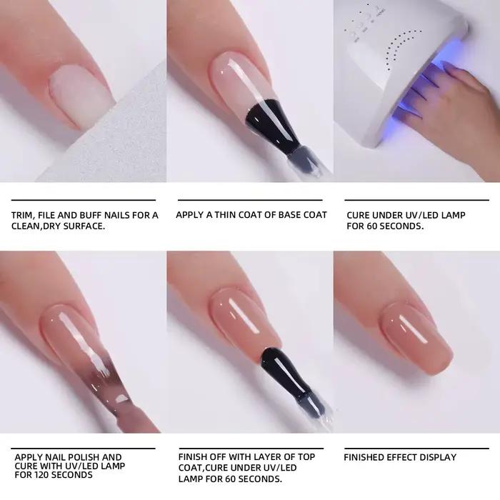 Vernis à ongles Gel marron rougeâtre