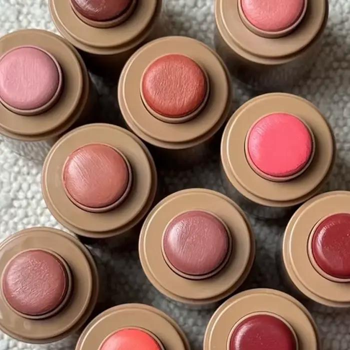 Nouveau Blush Stick Waterproof Candy Apple Teacup Pocket