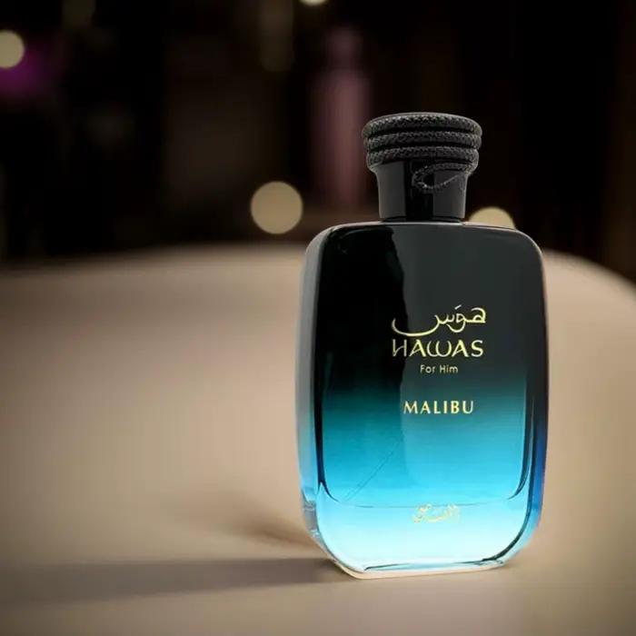 Parfum Arabe Rasasi Hawas Malibu Dubaï Unisexe