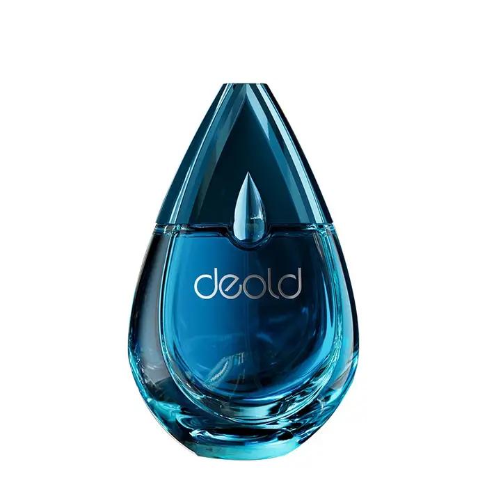 Parfum français unisexe en gouttelettes d'eau marine, agrumes frais Premium, Eau De Toilette, parfum côtier durable et charmant pour hommes, 100ml