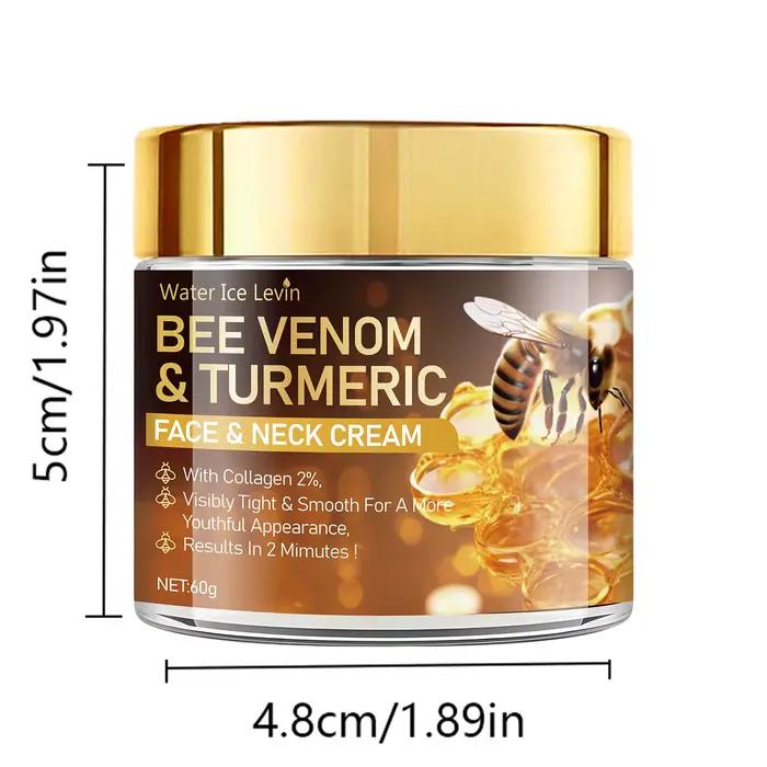 Crème hydratante et raffermissante pour le visage et le cou au venin d'abeille