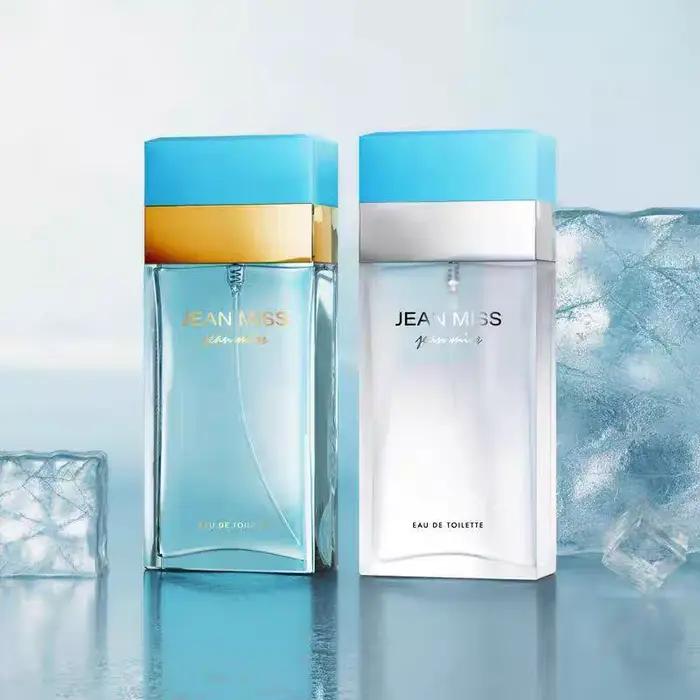 Parfum unisexe éternel bleu Rose Floral bois Cologne naturel durable charme océan Eau De Toilette 100ml vaporisateur