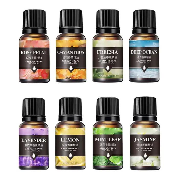 Huile essentielle de parfum naturelle pour spray de parfum lavande jasmin menthe aromathérapie usage maison cadeau femme occasions spéciales