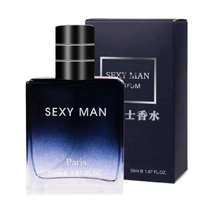 Parfum De Cologne pour hommes, charmant Eau De Toilette longue durée, bleu pour hommes, 55ml, cadeau