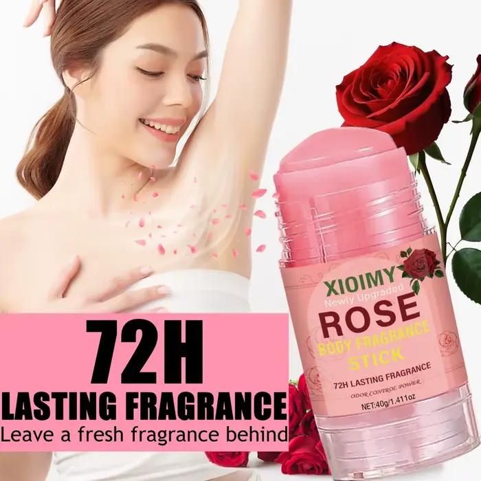 Déodorant parfumé à la rose pour les aisselles