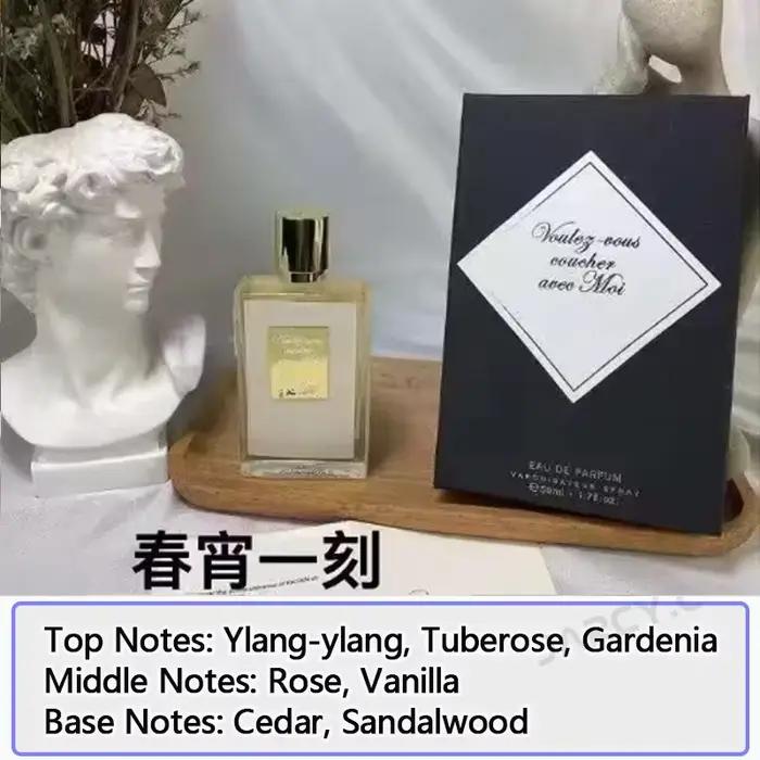 50ml marque parfum femmes hommes longue durée atomiseur Sexy dame parfum bois la dernière fille bais
