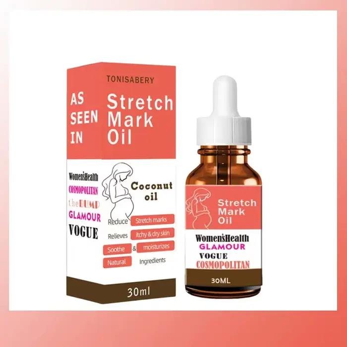 Sérum réparateur de vergetures pour femmes enceintes, soins post-partum, lignes lumineuses fermes, l