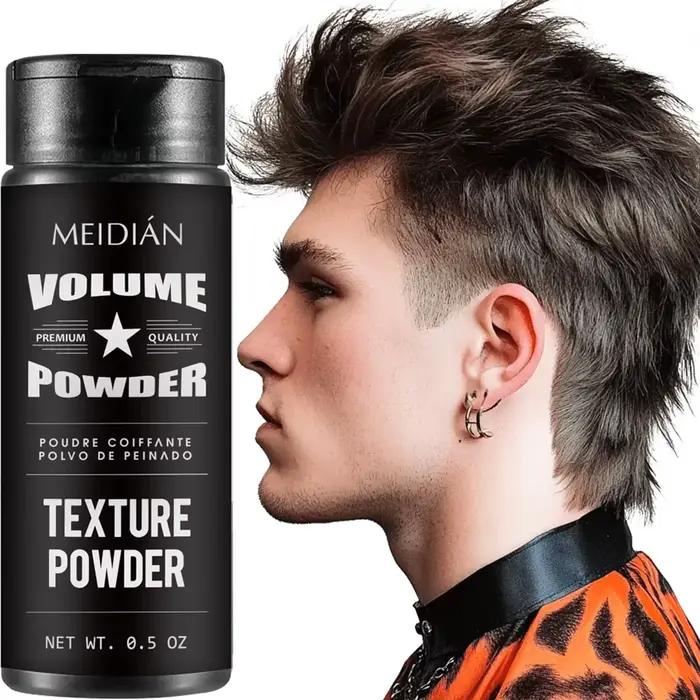 Poudre coiffante volumisante – Contrôle de l'huile, réglage rapide, adaptée au bricolage, tenue longue durée pour hommes et femmes, certifiée, non irritante