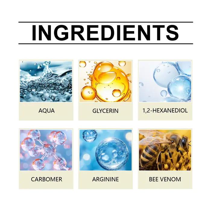 Sérum Visage au Venin d'Abeille Crème de Jour Douce et Nourrissante Réparation Transitions Saisonnières Apaisement Rougeurs Collection Festive Luxe Hiver