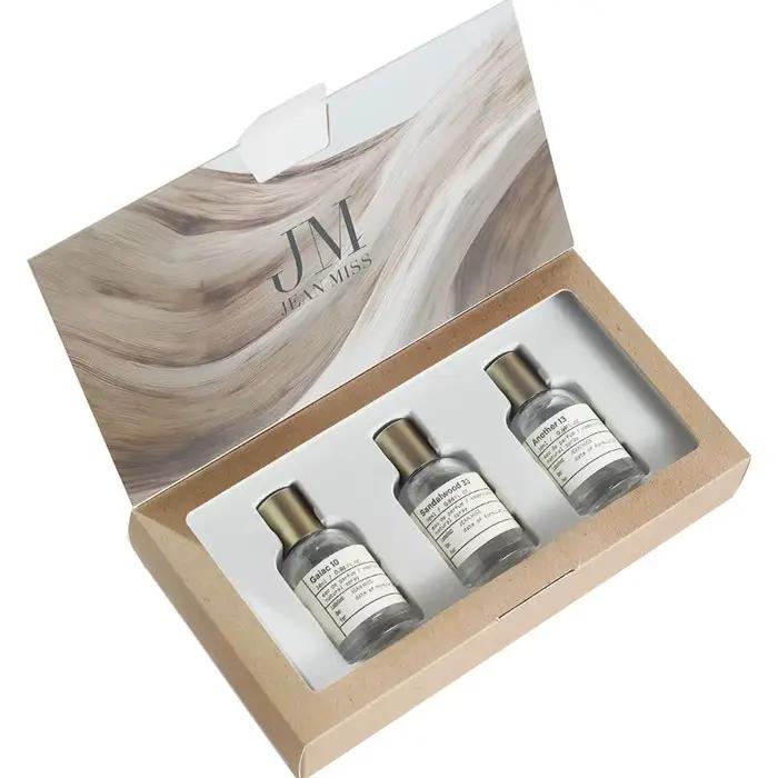 Coffret de Parfums Boisés 25ml*3 Cadeaux de Noël – Santal Sensuel