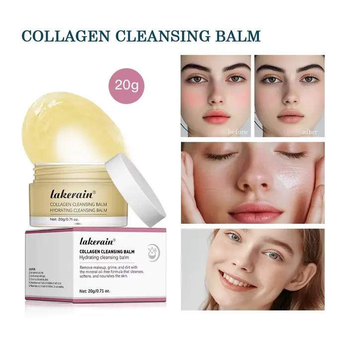 Baume nettoyant au collagène à saveur de Rose
