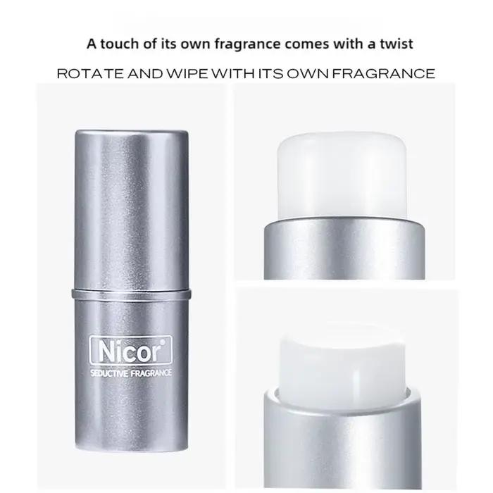 Parfum Solide aux Phéromones pour Femmes et Hommes, Parfum Quotidien et pour les Rendez-vous, Cadeau Idéal, Baume Portable, Baume Solide Rafraîchissant, Déodorants Aromatiques
