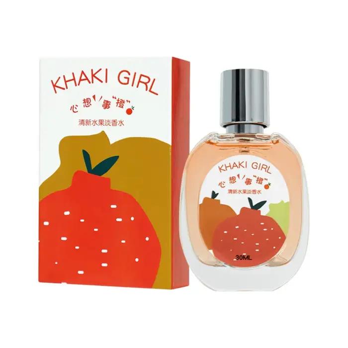 Parfum fruité pour femme senteur douce de raisin fraise orange longue tenue léger portable occassions spéciales