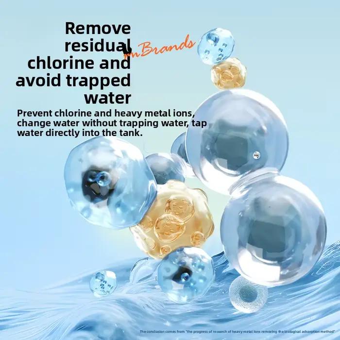 BIOZYM – après-shampooing à l'aloe Vera, détoxificateur d'eau du robinet instantané pour Aquariums (élimine le chlore), sûr pour les poissons, les crevettes et les plantes