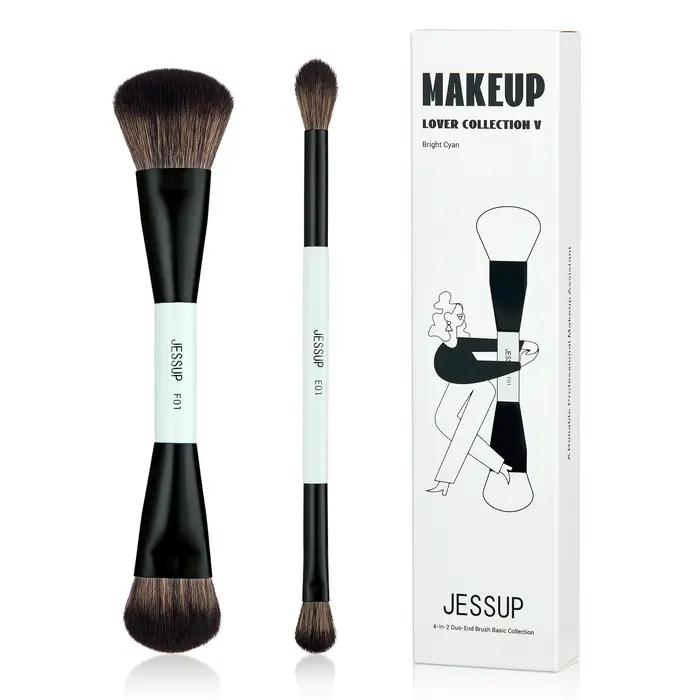Jessup – ensemble de pinceaux de maquillage pour le visage
