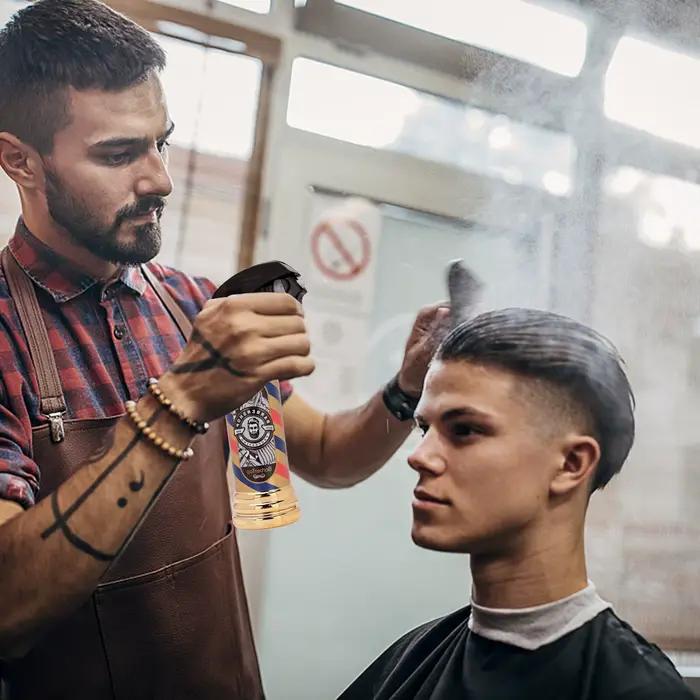 Rétro Vaporisateur De Coiffure Bouteilles Rechargeables Brume Continue Arrosage Peut Salon Portable Barber Pulvérisateur D'eau