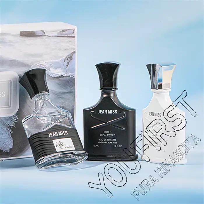 Coffret cadeau de parfum naturel frais pour homme