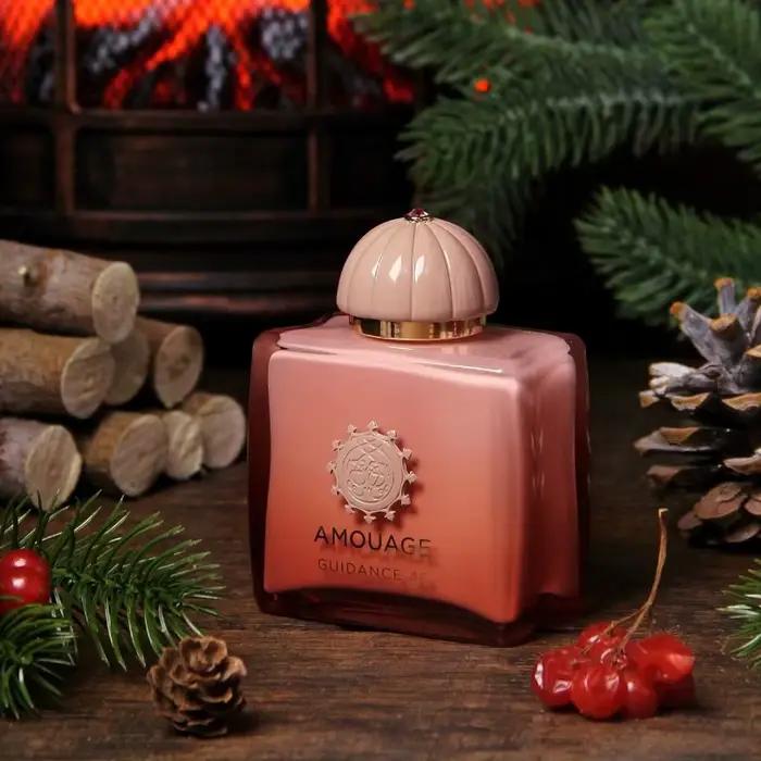 AMOUAGE Guidance 46 100ml Extrait de Parfum Floral Boisé Rose Encens Vanille Ambre Parfum Unisexe de Luxe Longue Durée