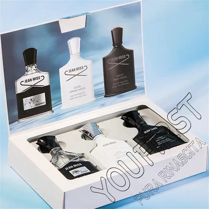 Coffret cadeau de parfum naturel frais pour homme