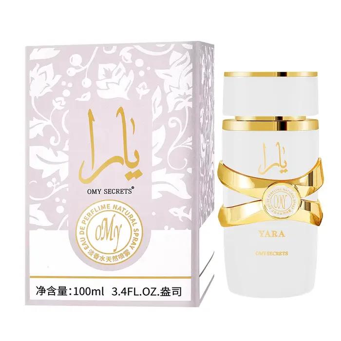 Parfum oriental longue tenue, adapté aux hommes et aux femmes, boisé et floral, parfum d'ambre arabe de Dubaï