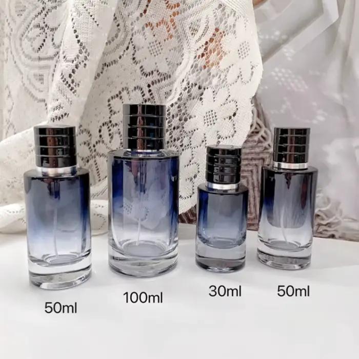 Bouteille de parfum rechargeable en verre Portable