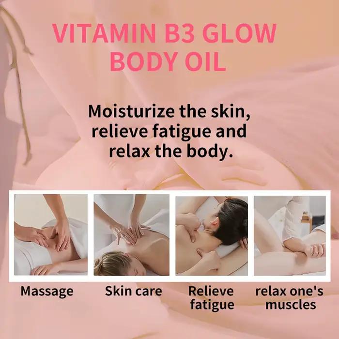 Huile corporelle de massage au vaseline pour éclaircir le teint améliorer la peau sèche et éclatée soins du corps nourrissants et hydratants pour femmes occasions spéciales et cadeaux d'anniversaire noël
