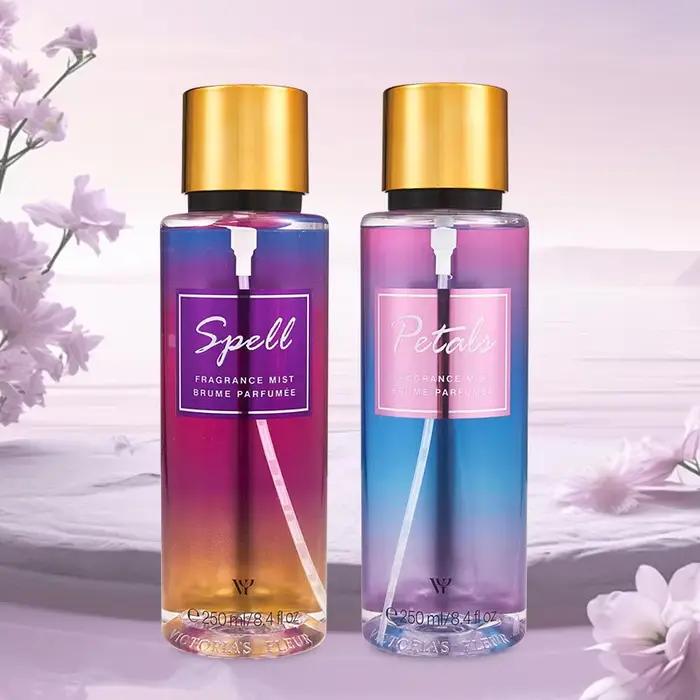 Fleur saison femmes Victoria parfum longue durée Spray 250ml vanille Secret charme brume